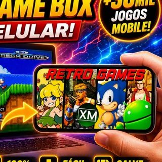 Foto do canal Jogos Retrô para Celular e TV Smart, de Entretenimento