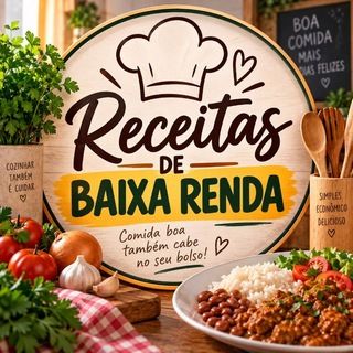 Foto do canal Receitas Baixa Renda