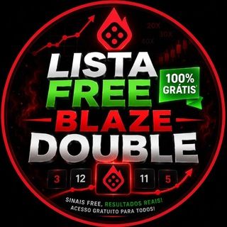 Foto do canal LISTA FREE BLAZE - DOUBLE, de Apostas