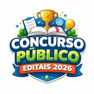 Foto do canal Concurso Público e Editais 2026