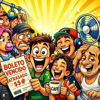 Foto do canal Vida de Brasileiro, de Memes