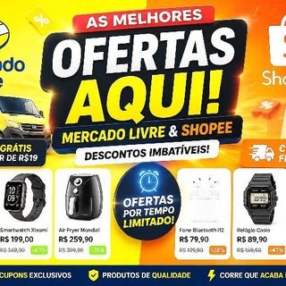Foto do canal ofertas ML/ Shopee