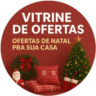 Foto do canal 📣📣Vitrine de Ofertas 🛒🛍Mercado Livre Shopee Magalu Ofertas Promoções Produtos Casa Decoração Natal Achadinhos Compras