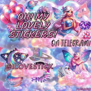 Foto do canal Oh! My Lovely Stickers!, de Figurinhas